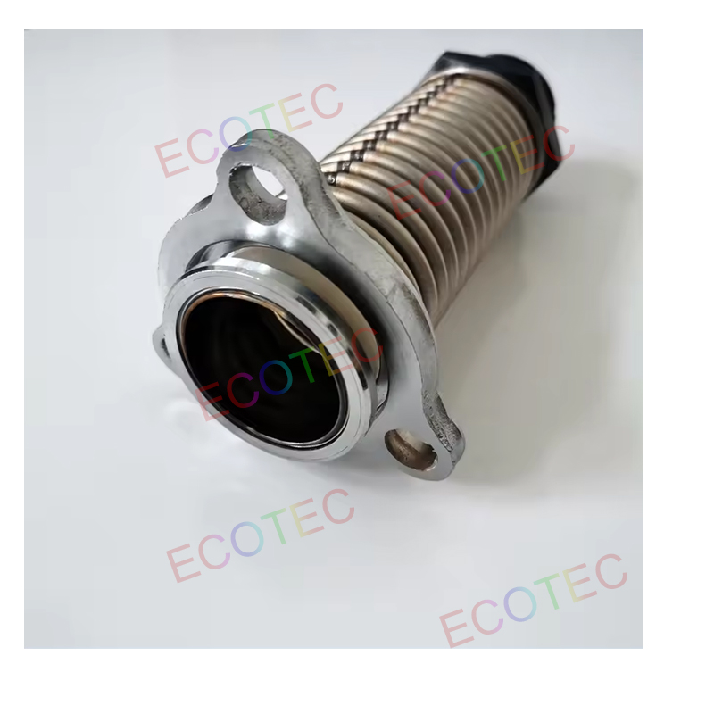 Ecotec Stainless Steel Flange in Male Thread Out Flexible Pipe for Oil Station Fuel Dispenser extra image 3